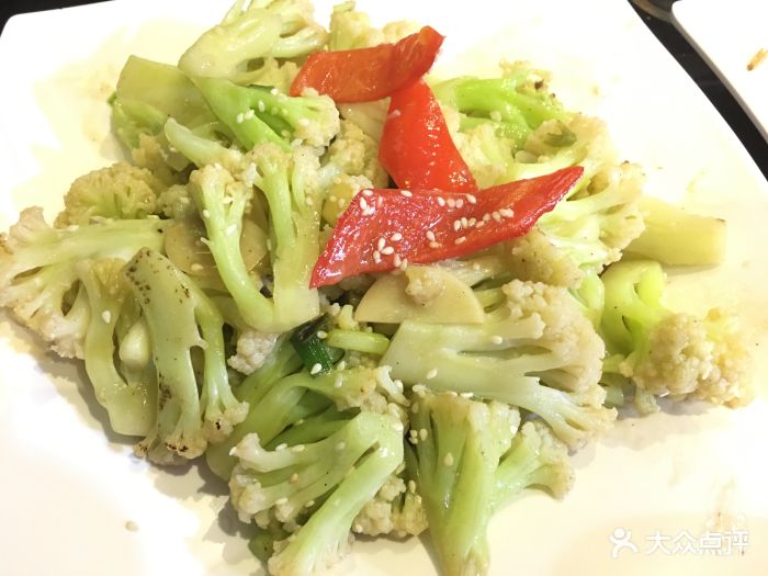 我揸fit海鲜餐厅·卤系火锅蒜蓉炒台山高脚菜花图片 第814张