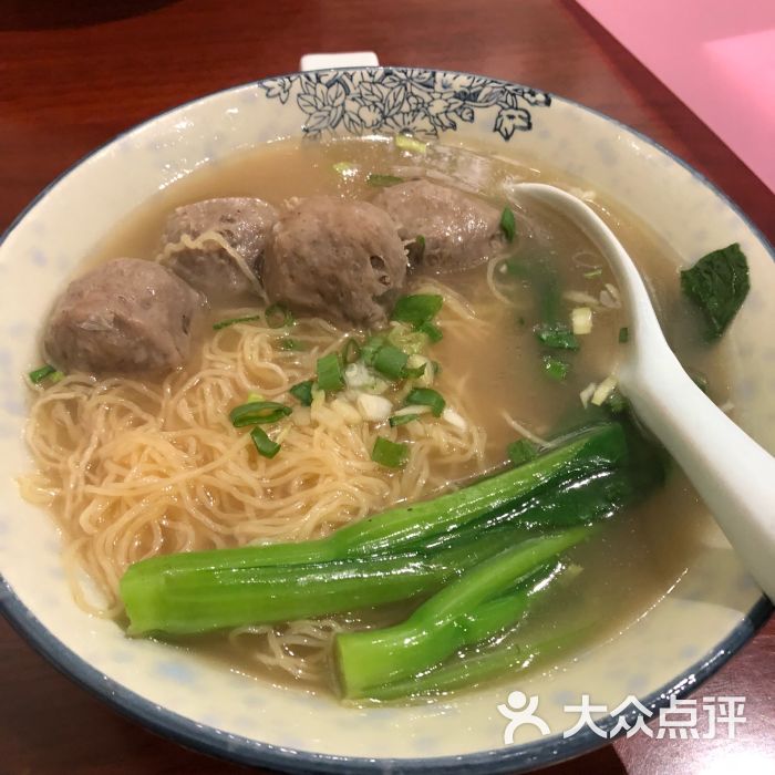 香港草根食堂潮州牛丸面图片 - 第3张