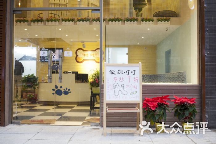 傲雄●叮叮宠物美容寄养精品店(黄浦店)门面图片 - 第1张