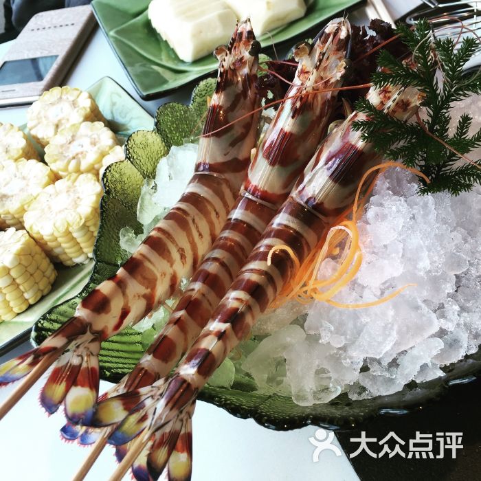 生猛大花竹虾