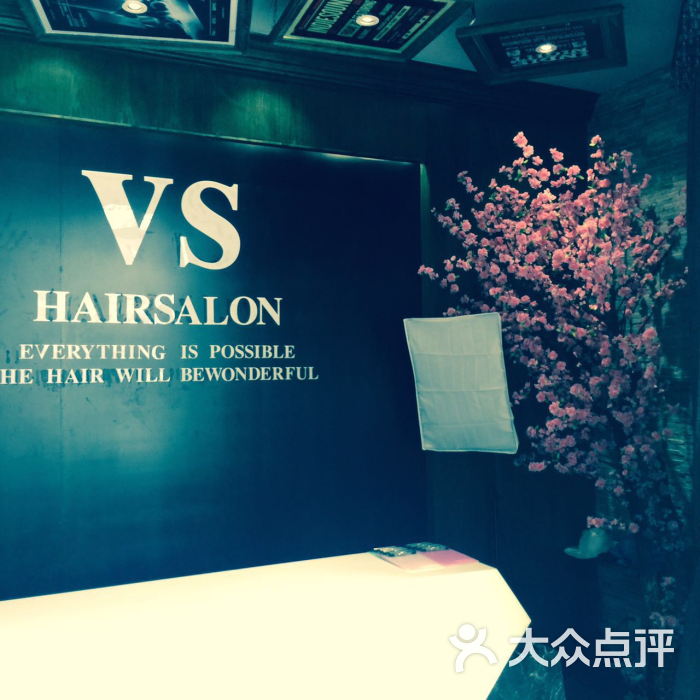 vs hair salon的点评