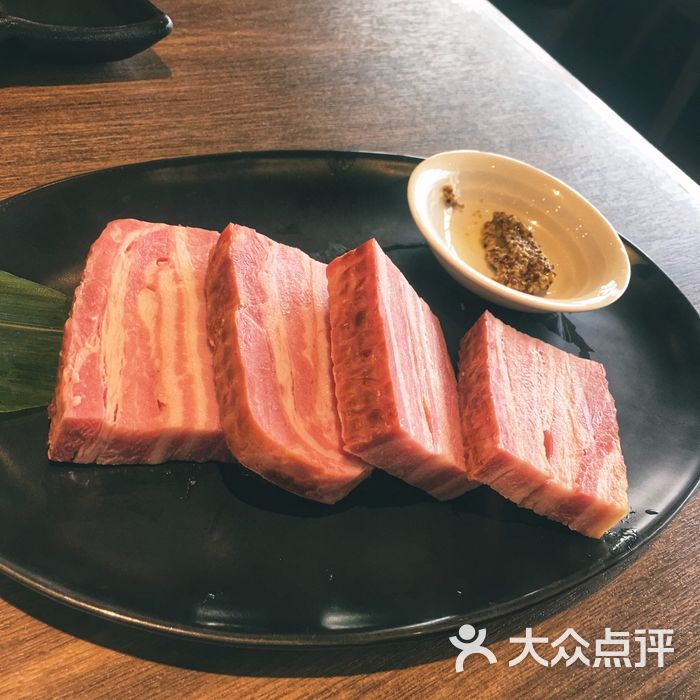 牛角日本烧肉专门店厚切培根图片-北京烧烤-大众点评网