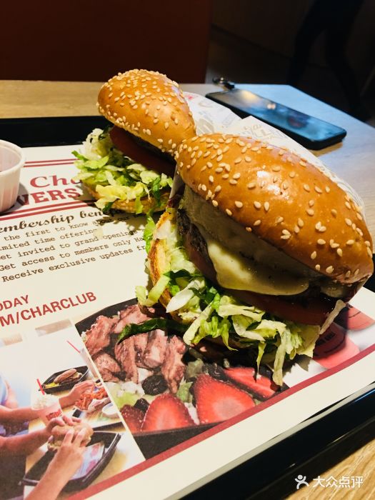 the habit burger grill 哈比特汉堡(复兴soho店)火烤牛肉特堡套餐