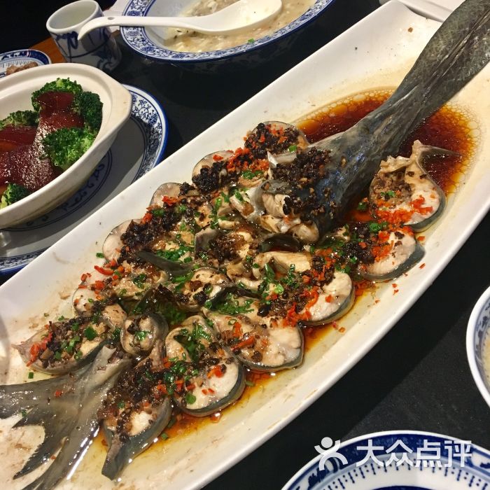江南古镇餐厅-鼓汁鸭嘴鱼图片-厦门美食-大众点评网