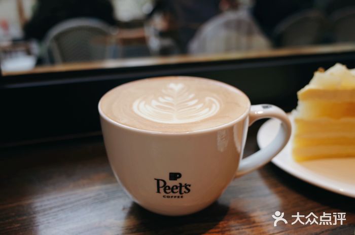 peet"s coffee皮爷咖啡(武康店)多明戈·金叶拿铁图片