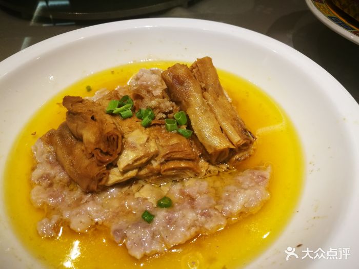 咸亨酒店中餐厅-霉千张蒸肉饼子图片-绍兴美食-大众点评网