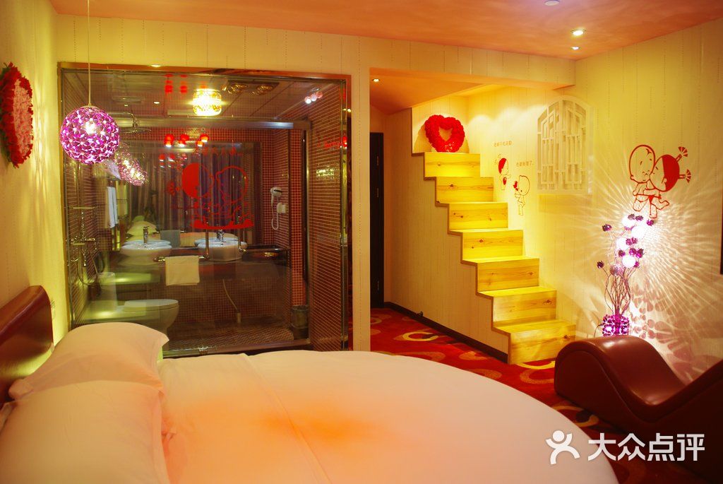 爱巢情侣酒店水晶之恋图片-北京舒适型-大众点评网