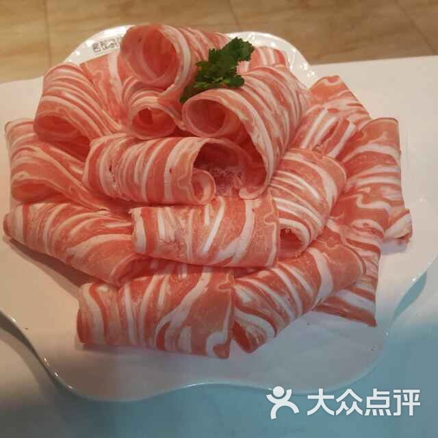 名都晓荷塘主题火锅高钙羊肉图片 - 第13张