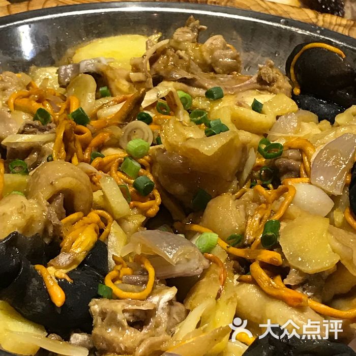 普语堂·茶堂小厨铜盘蒸胡须鸡图片-北京客家菜-大众点评网