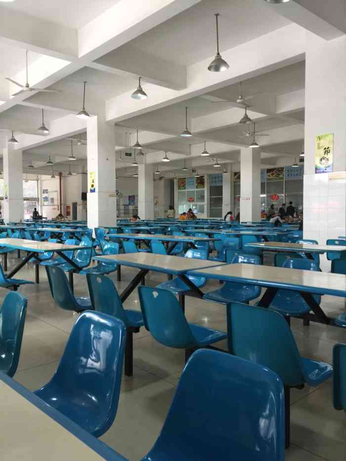 四川工商学院-教职工餐厅-"我们学校的食堂 没装修之