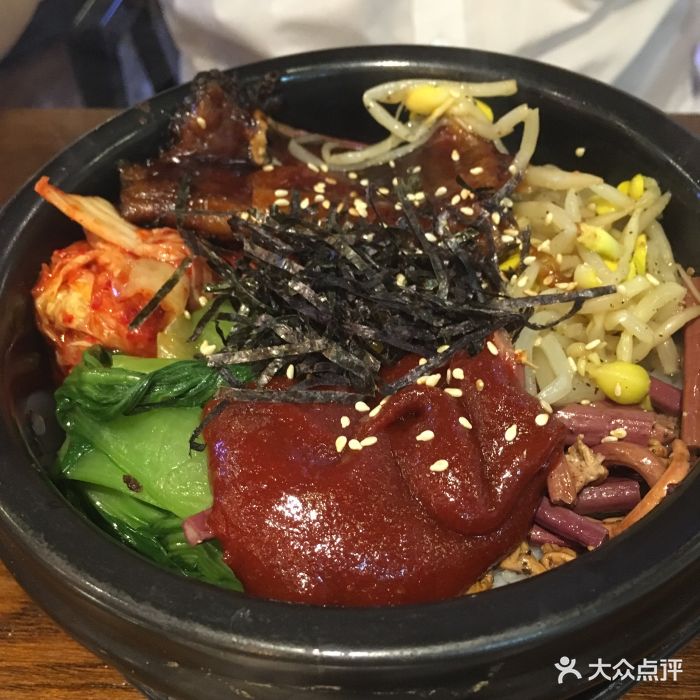 春及炙肉炭火烧肉(五角场万达店)烤鳗鱼石锅拌饭图片