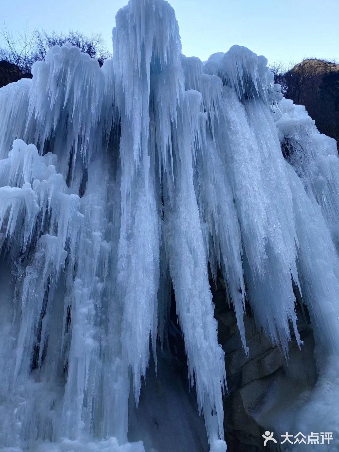 无意中翻出了两年前去的密云黑龙潭冰雪瀑布