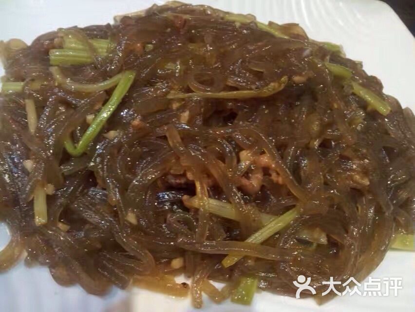 炒薯粉条