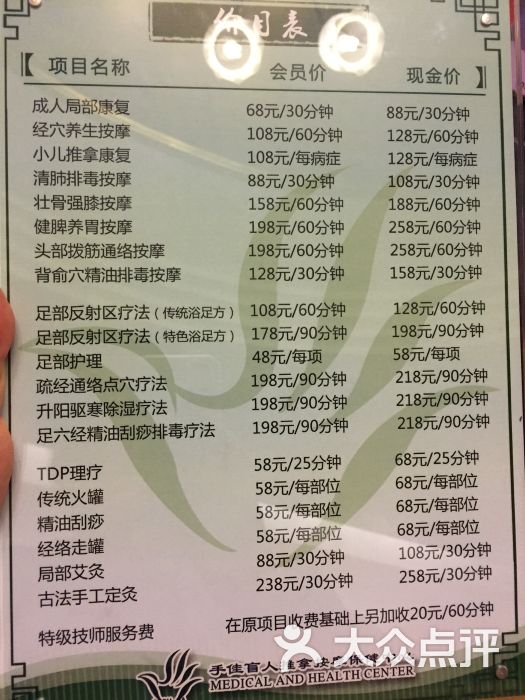 手佳盲人按摩保健中心(鼓楼店)的点评