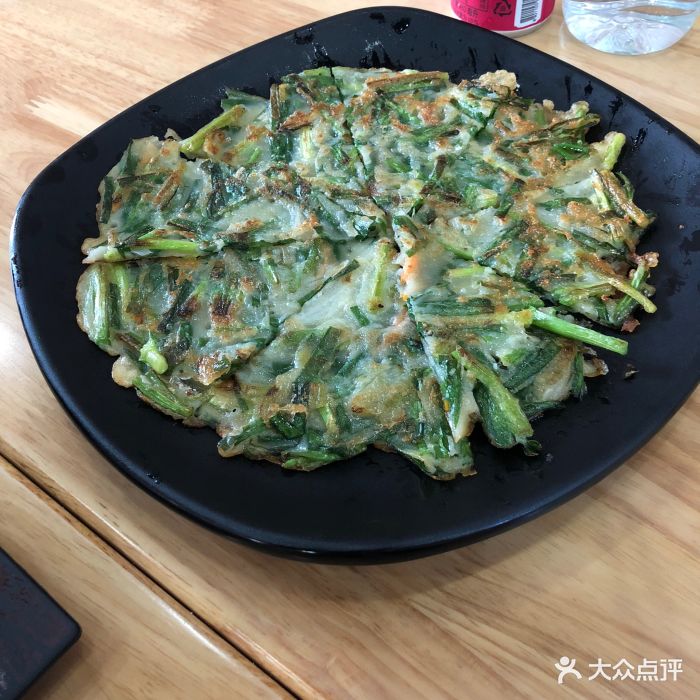 韩式飘香韭菜饼