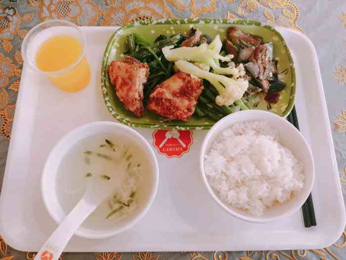 游记美食汇(江夏一堂店)-"母校江夏学院一号食堂;刚好