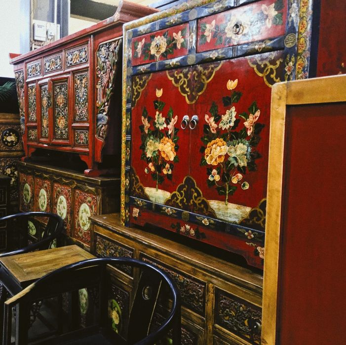 高碑店村古典家具街
