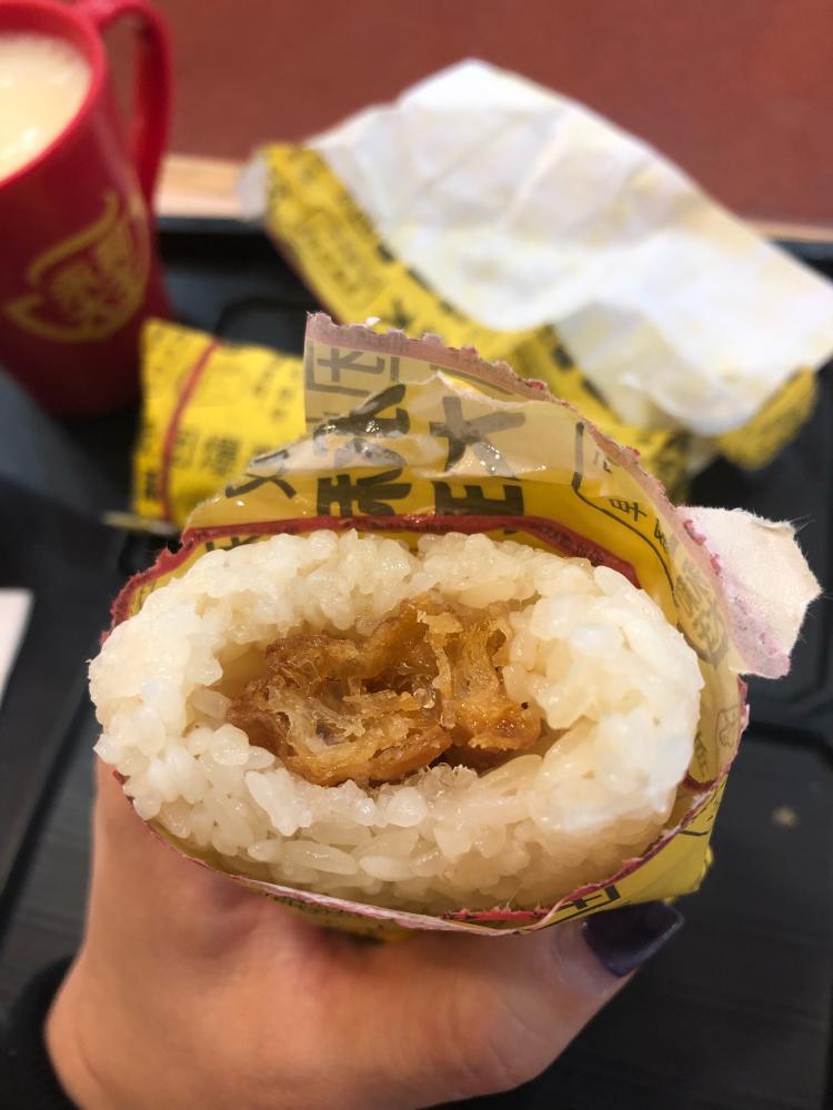 永和大王(南方店)-"早餐.推荐五谷饭团.糯米饭团太油了,特别.