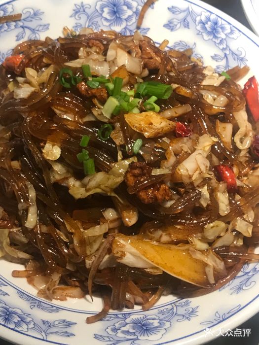 泡菜苕粉肉丝