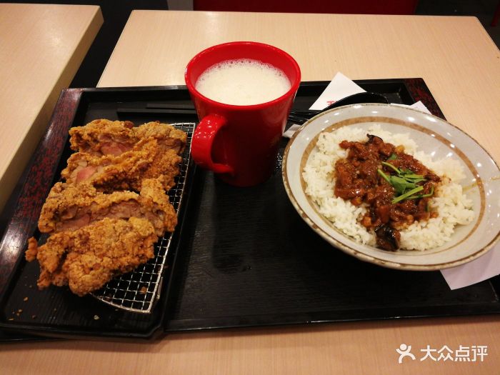 永和大王(广元西路店)新卤肉饭套餐图片 - 第1张