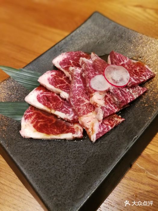 黑毛牛隔膜肉