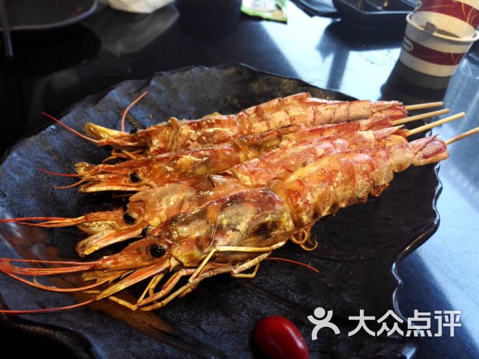 盐烤阿根廷红虾