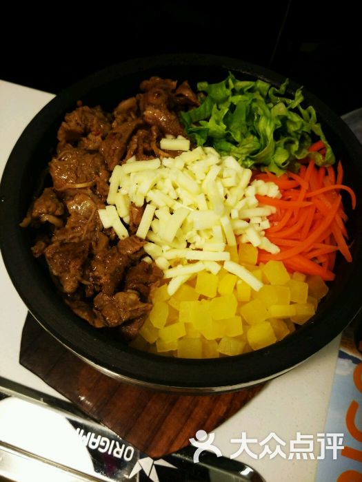 千纸鹤嫩汁烤肉(花园店)芝士牛肉石锅拌饭图片 - 第12张