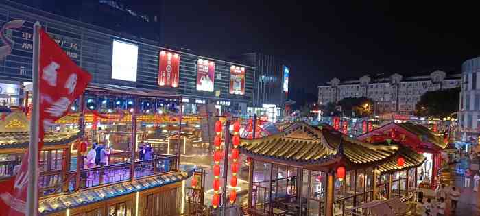 夜昆山·美食不夜城-"特地从花桥开车过去,大概半个小时就到了,.