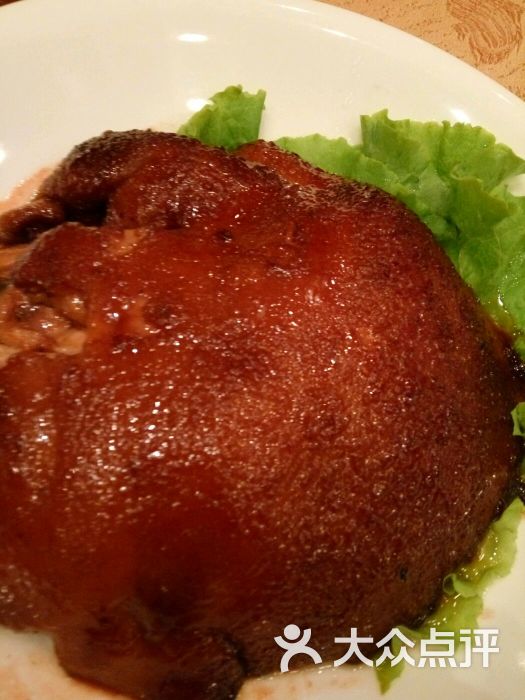 鸿宴饭庄(新华东道店)-煨肘子-菜-煨肘子图片-唐山美食-大众点评网