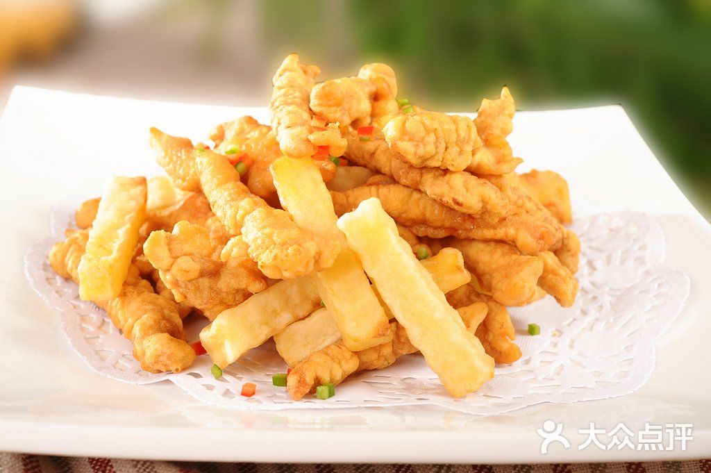 椒盐土豆排条