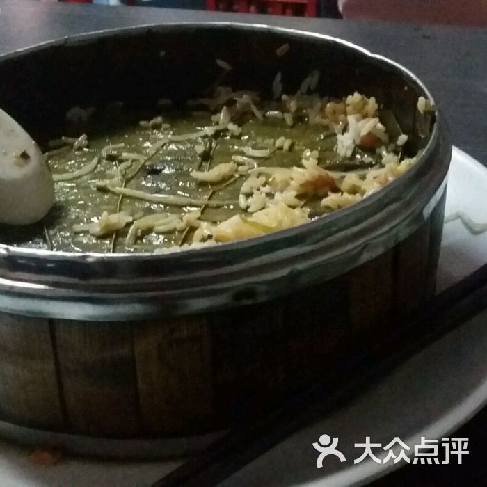 乐凤岛荷叶蒸笼饭图片