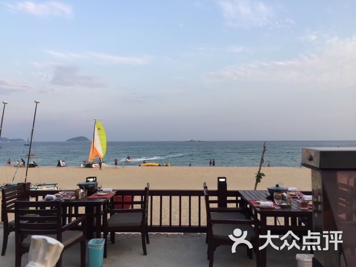 亚龙湾红树林第一线海景餐厅沙滩bbq自助餐图片 第10张