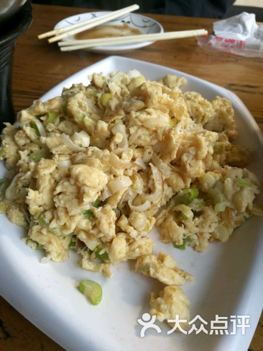 濮阳第一包子楼-大葱炒鹅蛋图片-濮阳美食