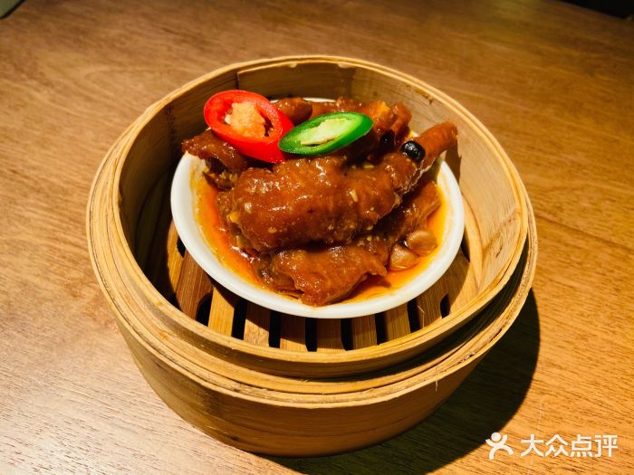 粤露广东菜(曲江创意谷店-紫金酱凤爪-菜-紫金酱凤爪图片-西安美食