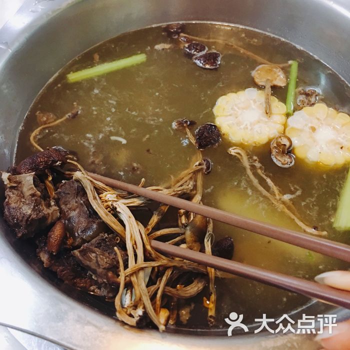 4小时汕头牛肉火锅(五和店)茶树菇牛腩汤底图片 - 第46张