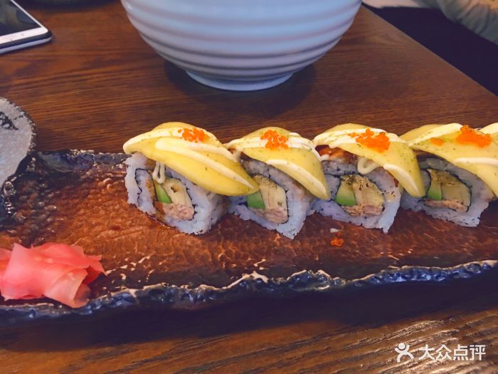红阳日式料理(太平门直街店)芒果鳗鱼加州卷图片 第362张