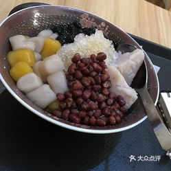 手工芋圆怎么搭才好吃_芋圆奶茶图片(2)