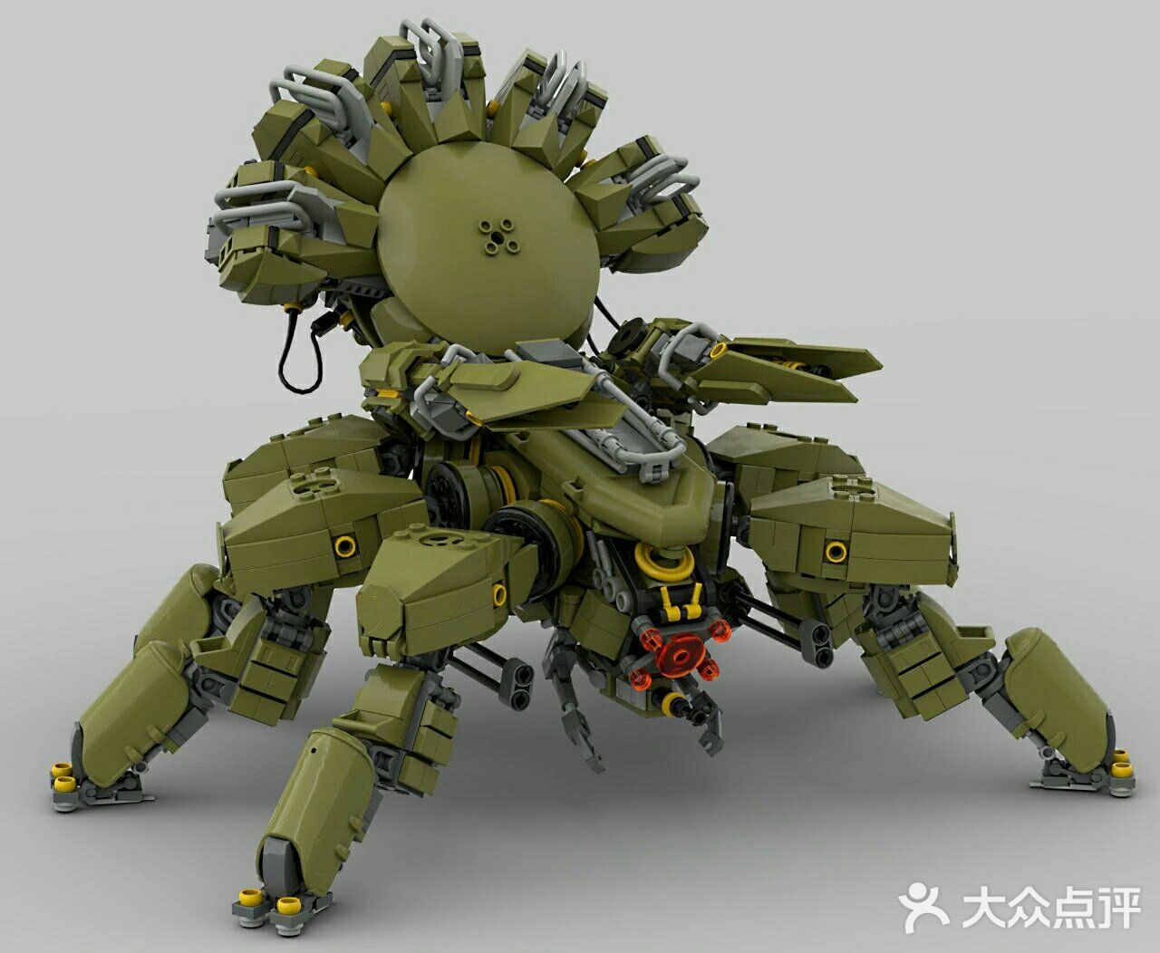 lego 机甲战士系列moc[可怜][可怜]重型蛛甲