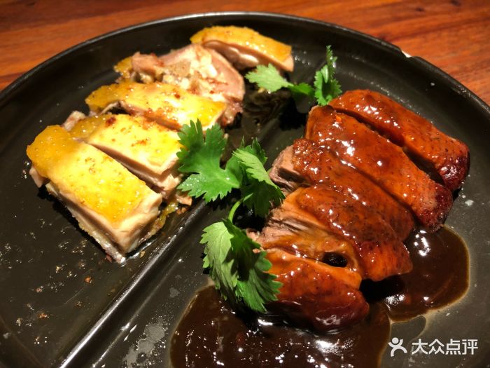 客语-客家菜(中环广场店-咸鸡拼豆豉鹅图片-广州美食-大众点评网