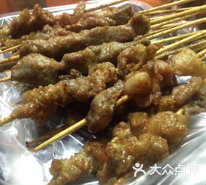 白老太油炸羊肉串(闵子骞店)的点评