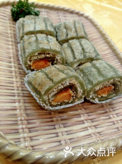 绿茶甜薄餐