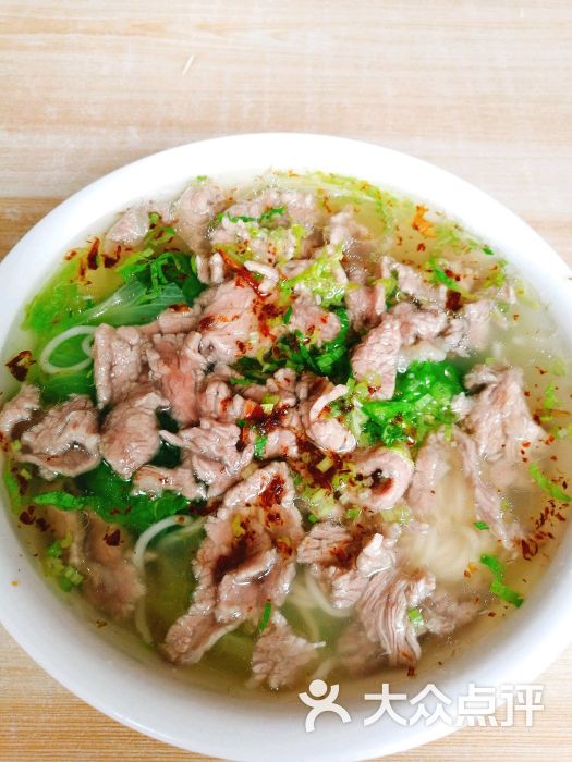 永定牛肉鲜汤的点评