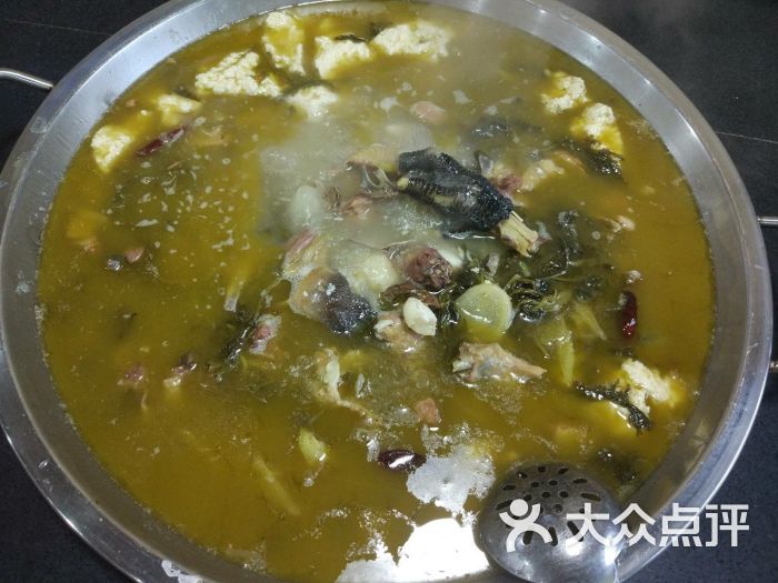 酸菜豆花鸡