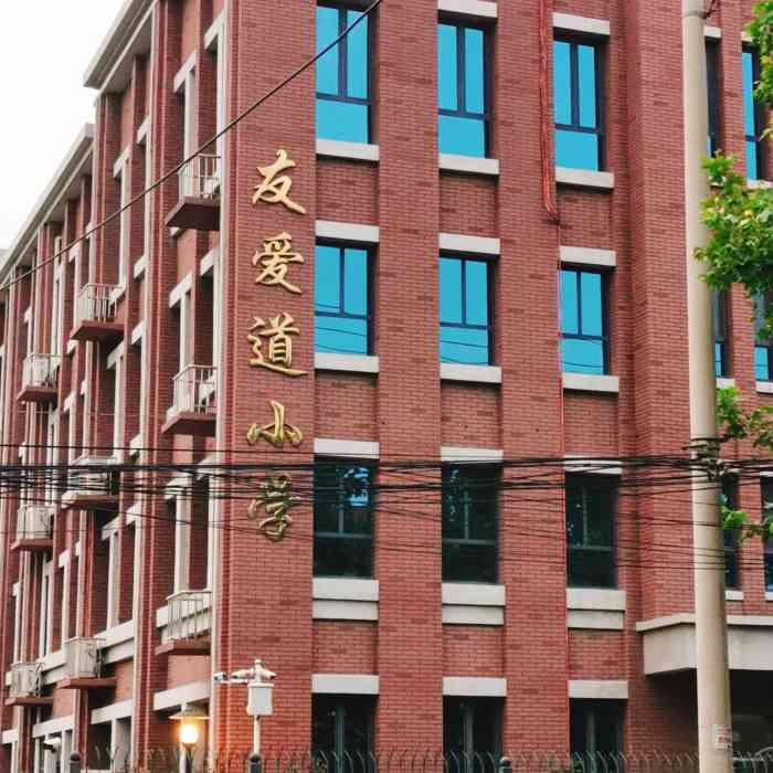 友爱道小学"这个小学是在河东区的广宁路上,接近于友爱.