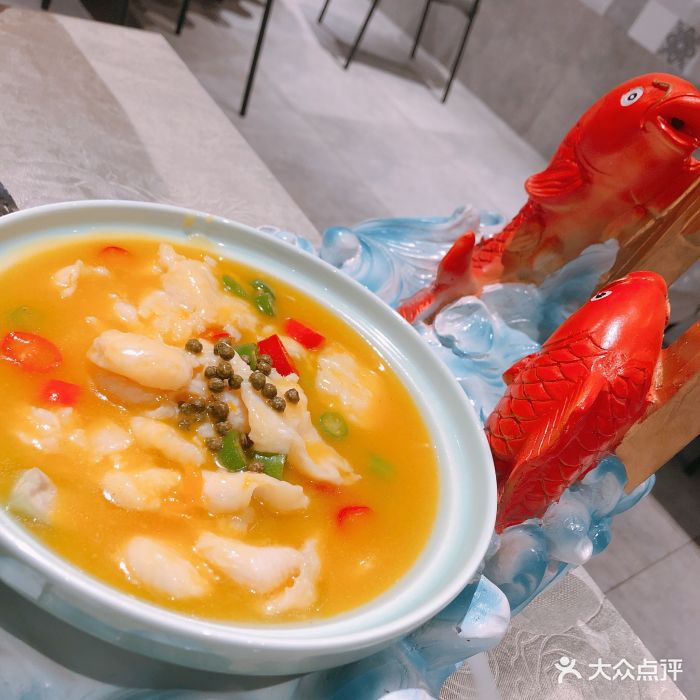 奕座101无国界料理餐厅(滨海万达店)酸汤龙利鱼图片 - 第588张