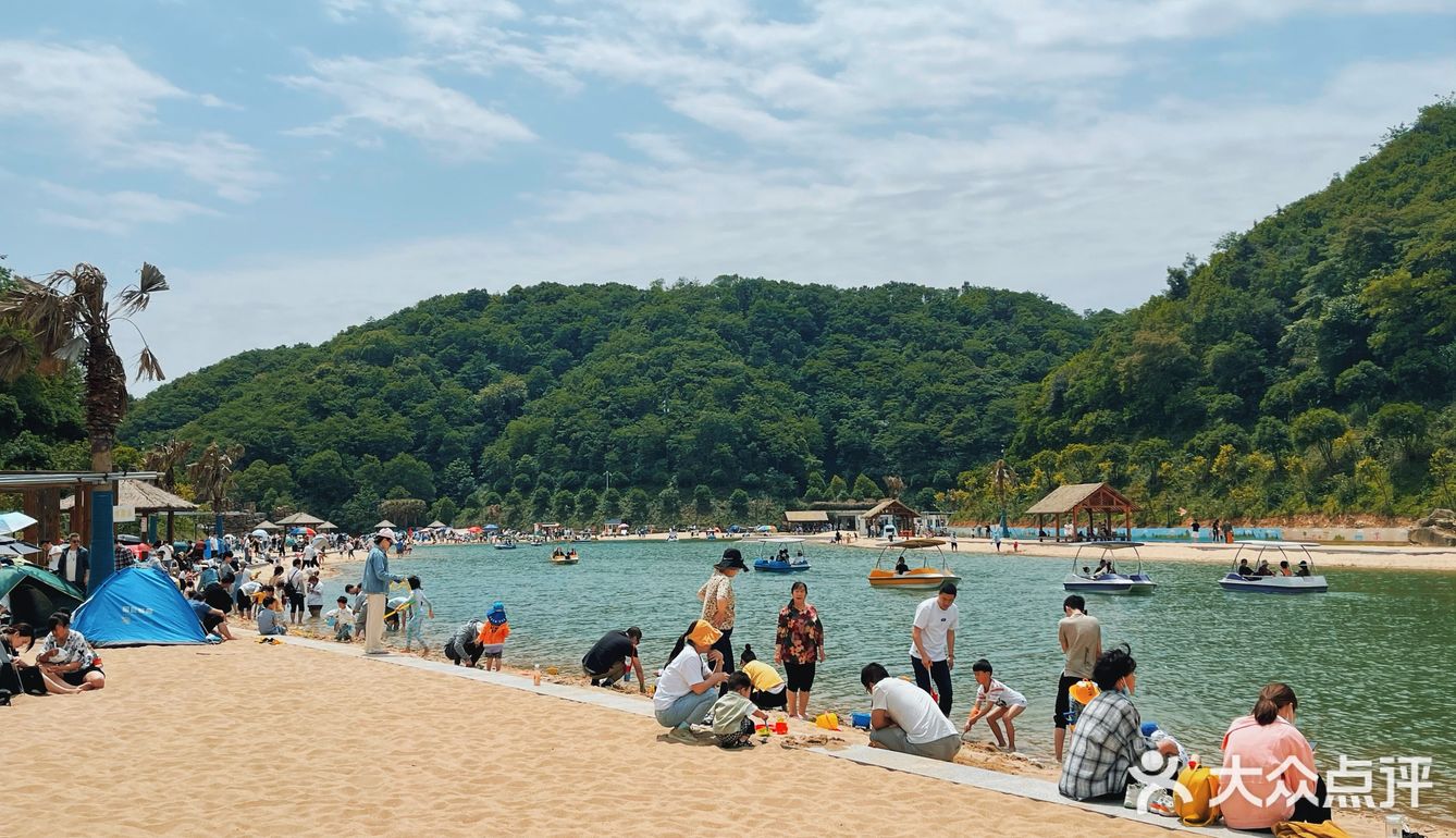 杭州小三亚水清沙白空气好