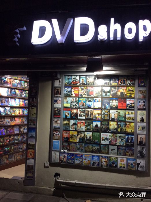 dvd shop碟片店image图片