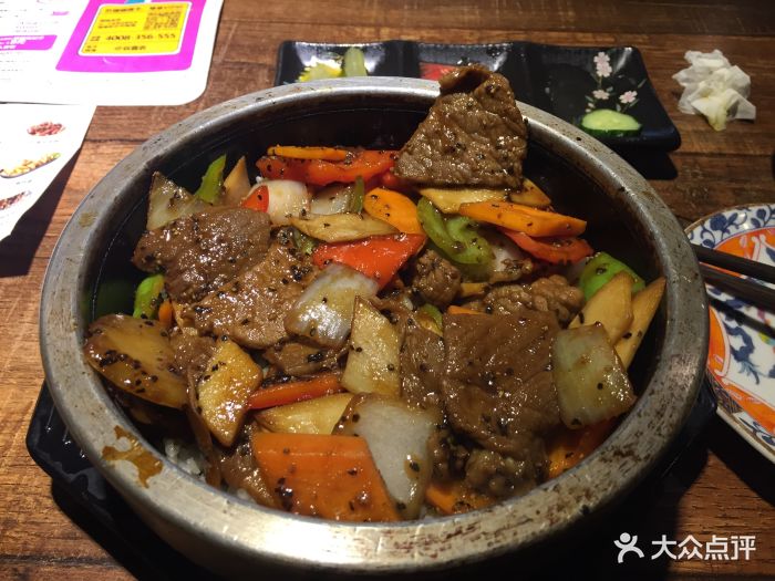 谷喜农融合餐厅(万象城店)黑椒牛肉石锅拌饭图片 - 第281张