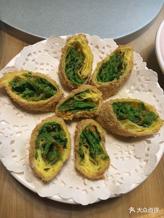 小香炸蔬菜卷