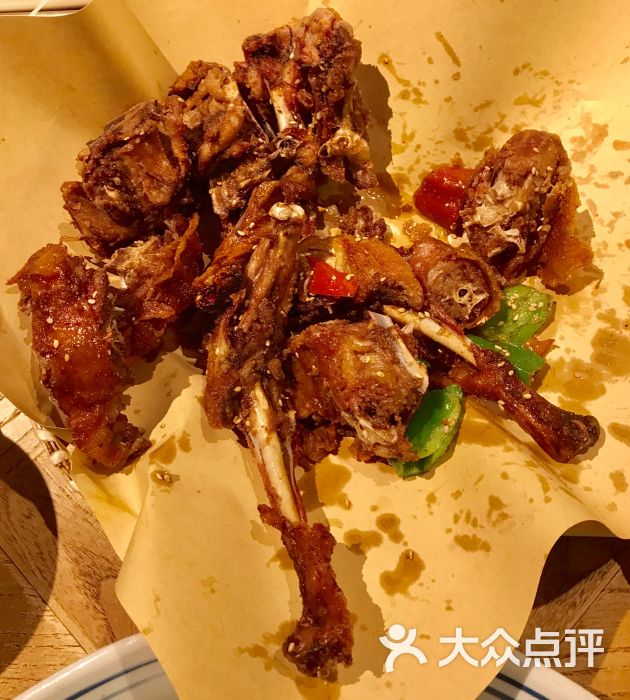 椒盐鸭架